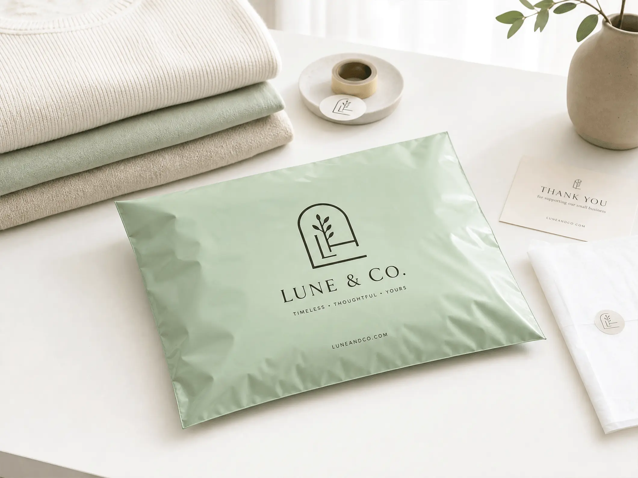 Custom Poly Mailers - View 2