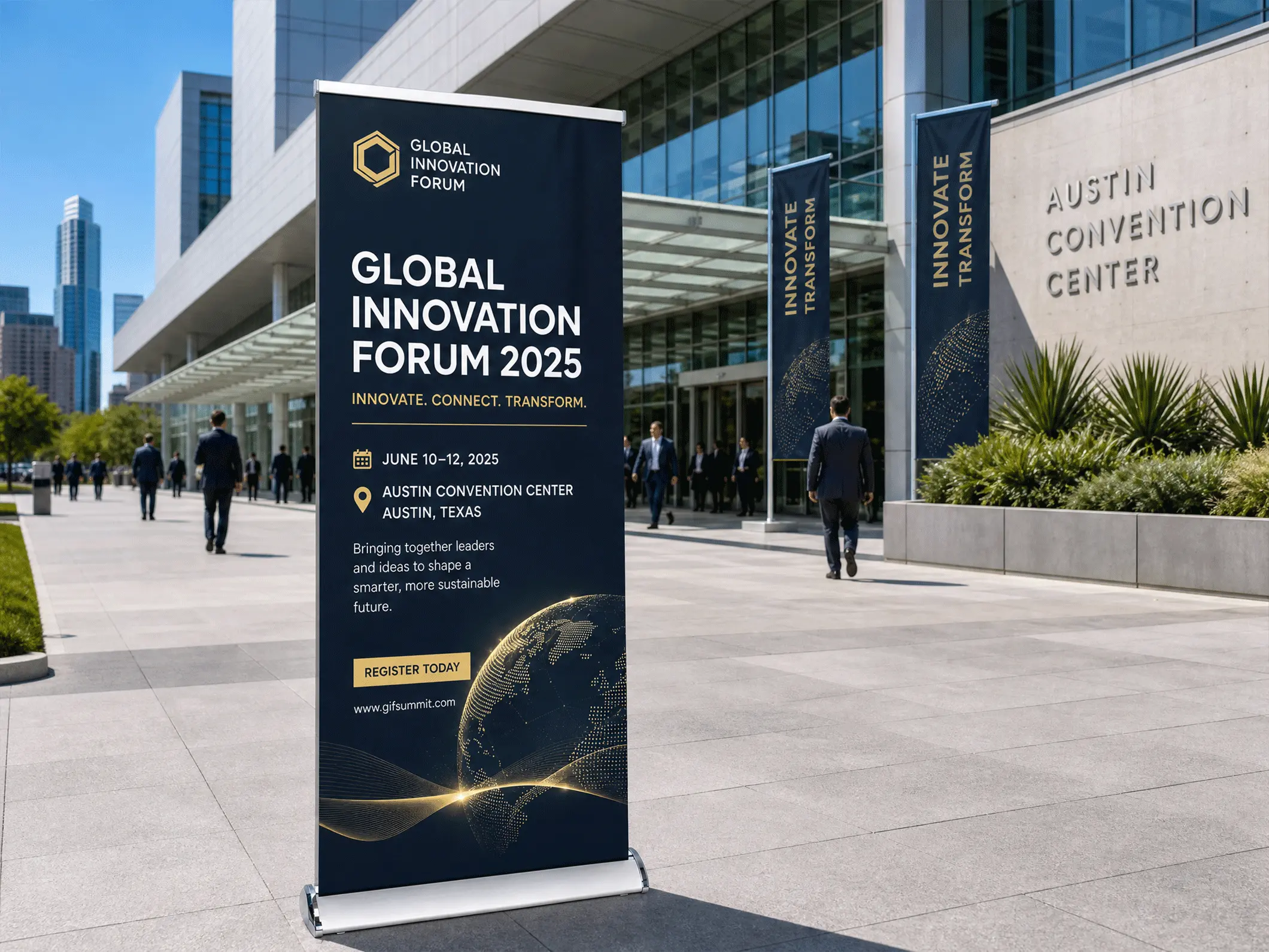 Double-Sided Retractable Banners - Overview