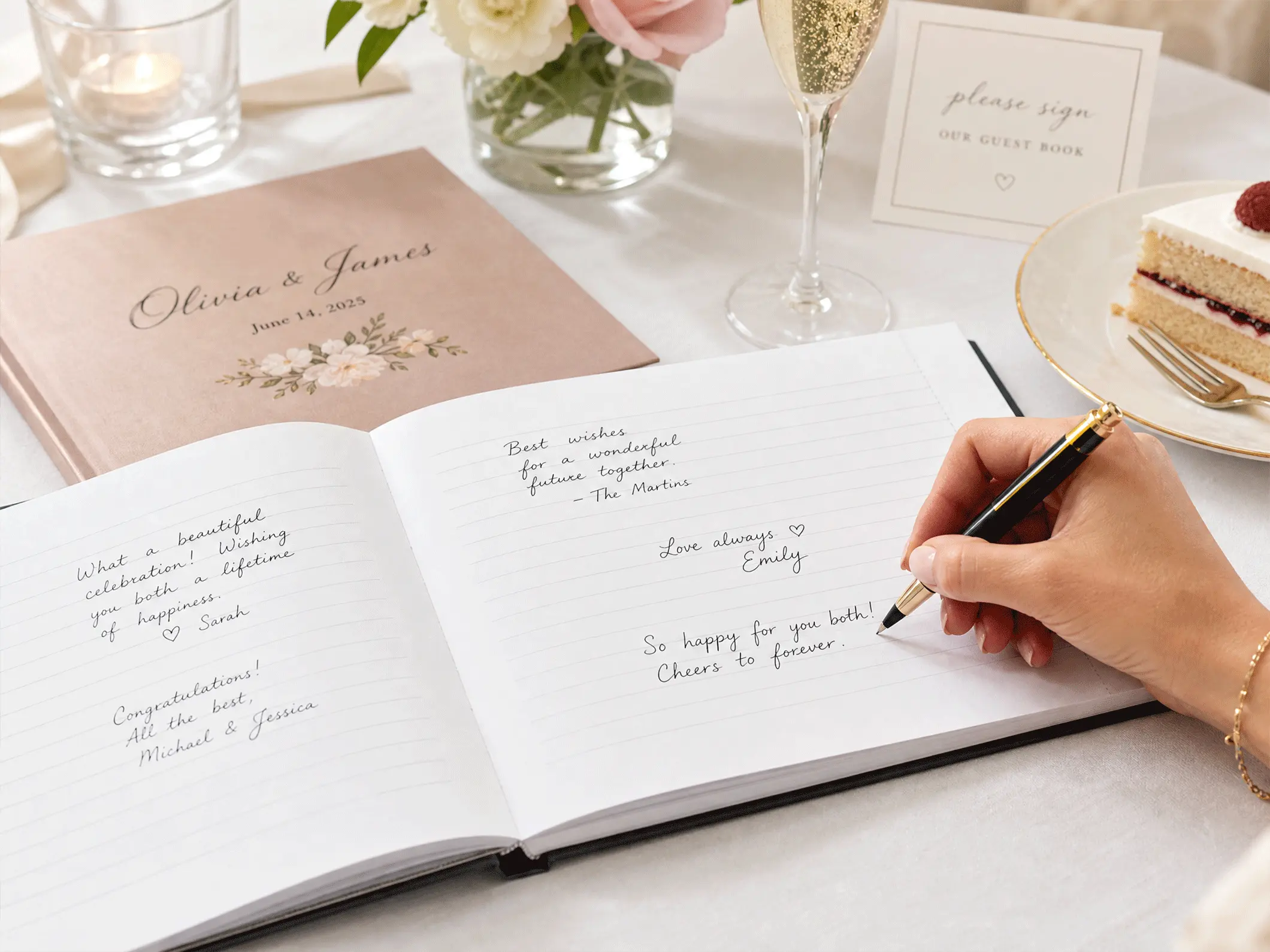 Custom Guest Books - View 2
