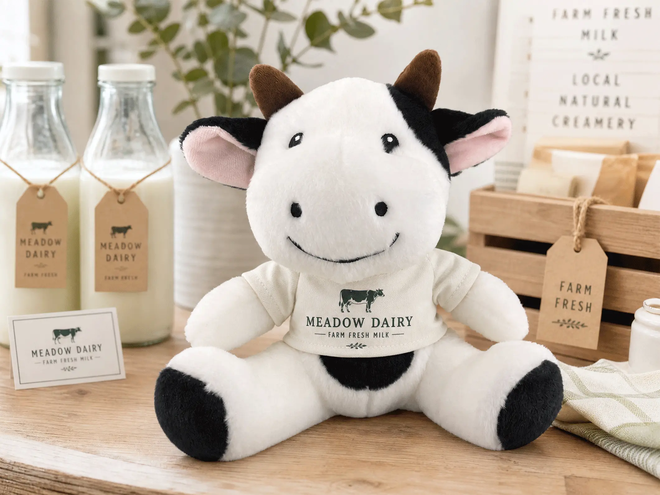 Cow Plush Toy - View 1