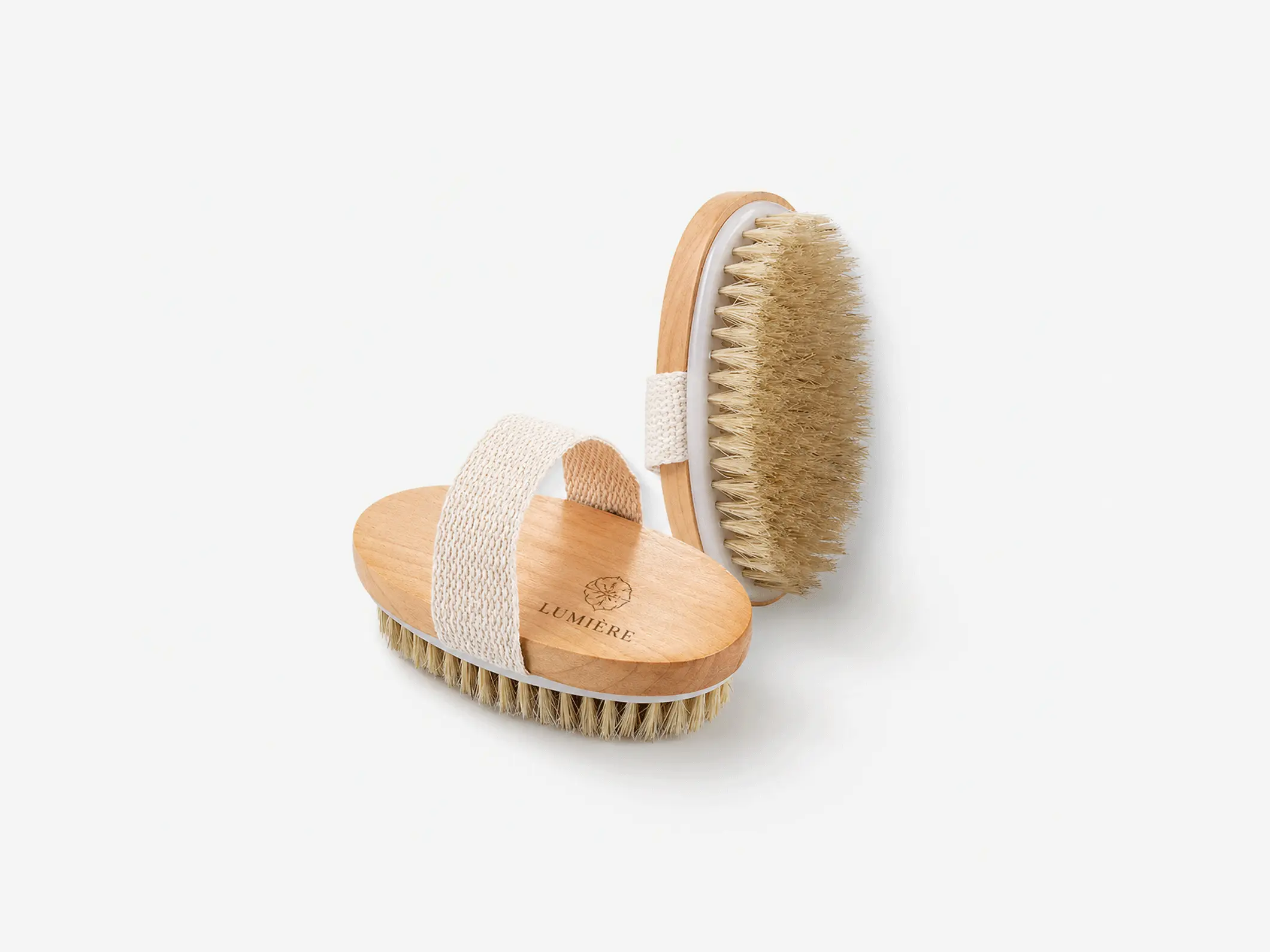 Natural Bristle Body Brush