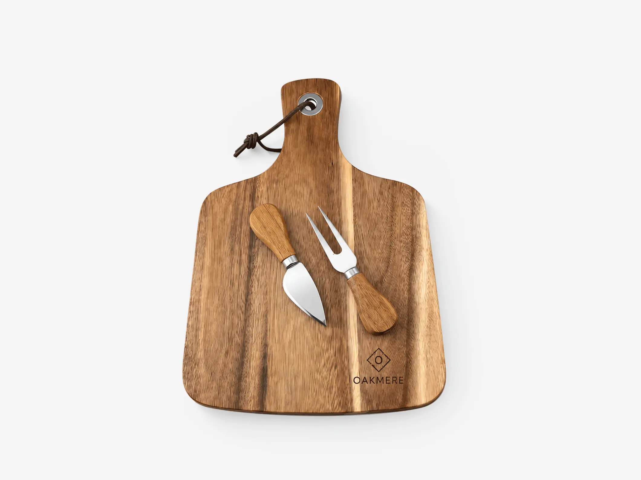Acacia Cheeseboard and Knife Set