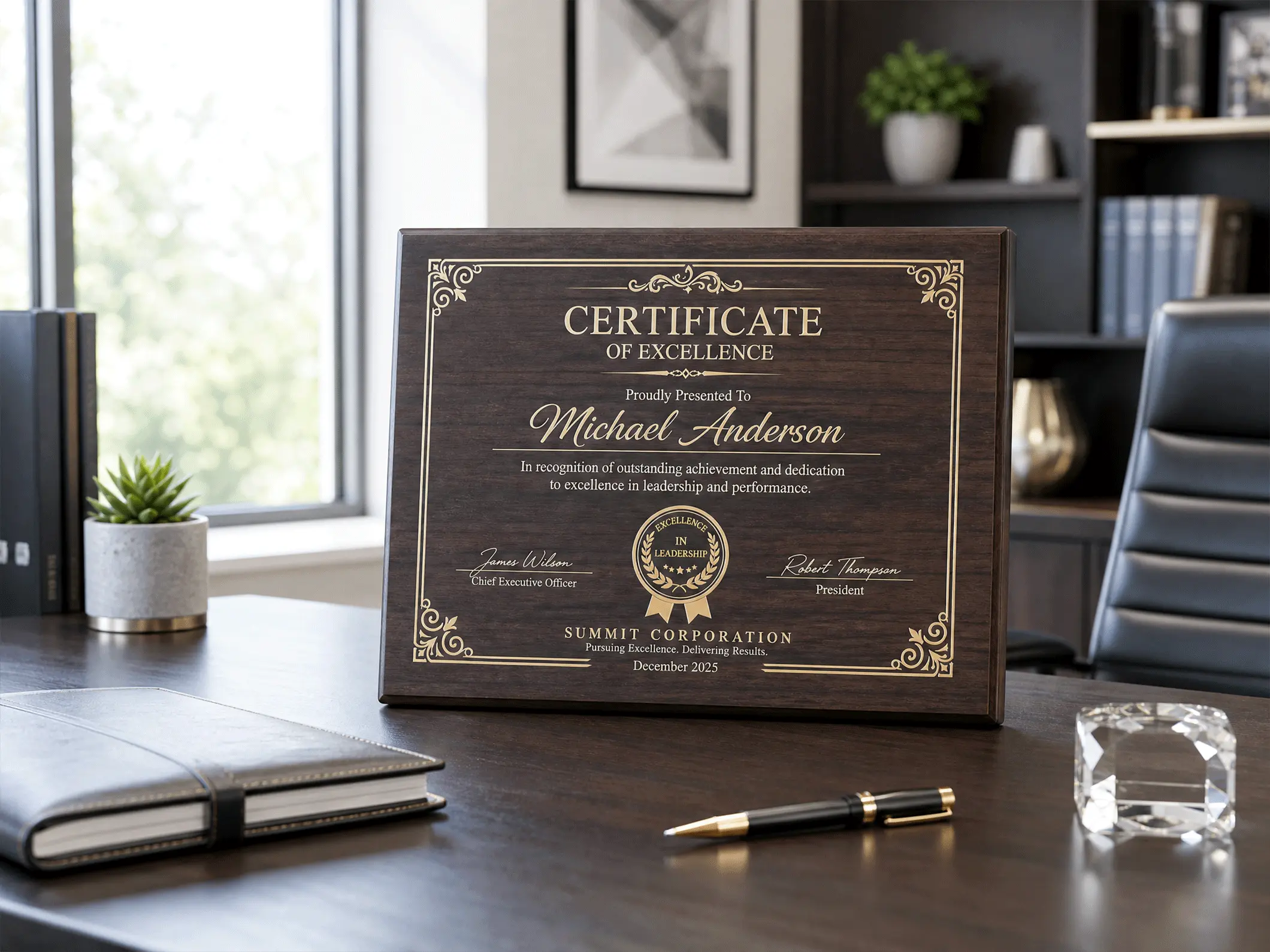 Certificate Plaques for Awards & Recognition - Overview