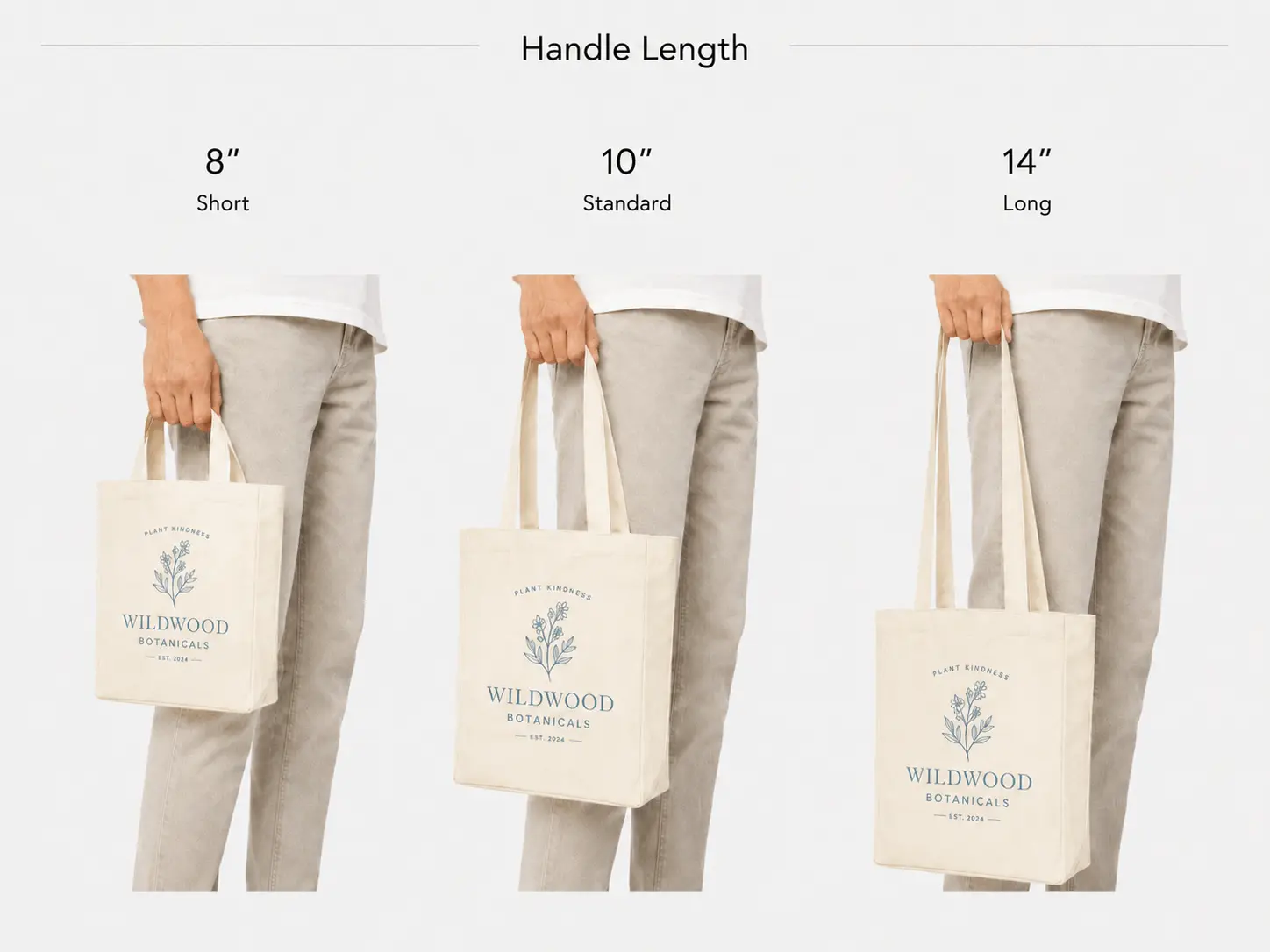 Fully Custom Canvas Tote Bags - View 5