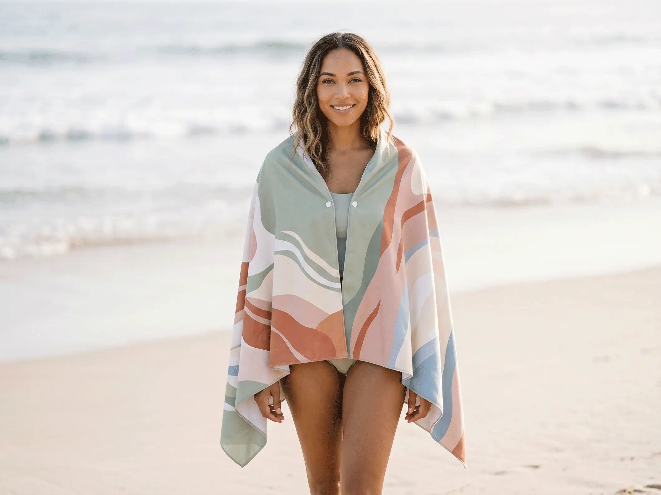 Personalized Beach Towels - View 3