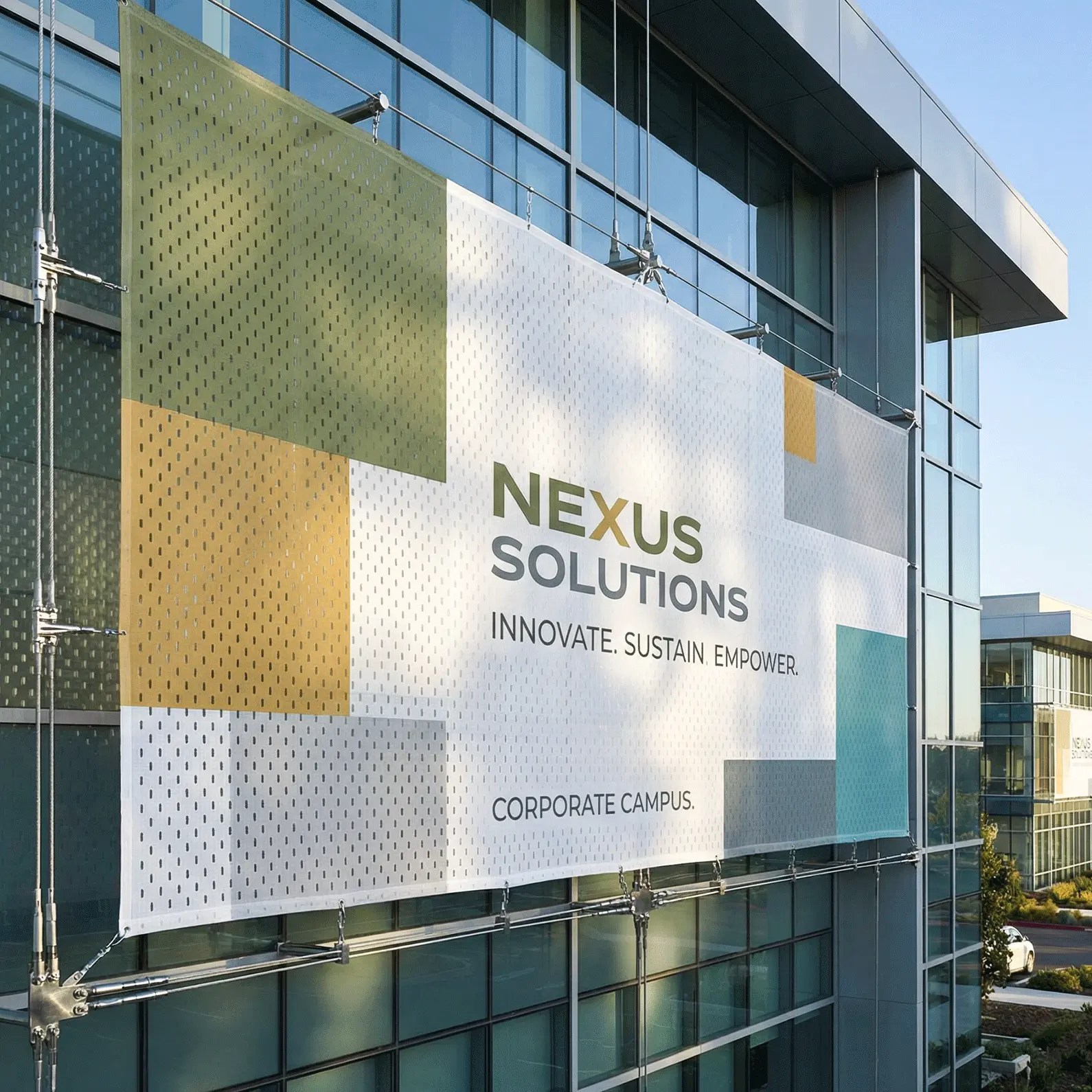 Fabric Mesh Banners