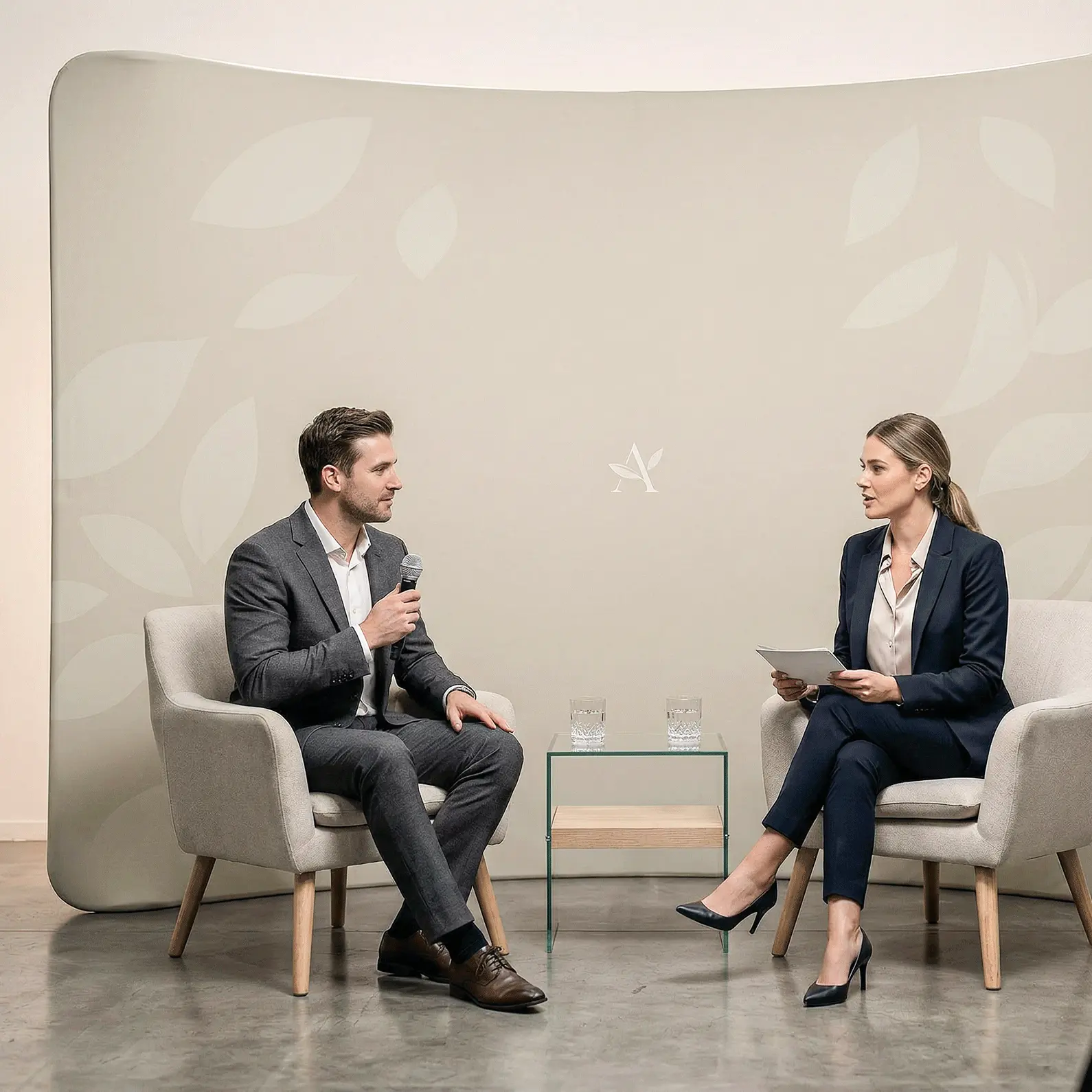 Curved Tension Fabric Backdrops
