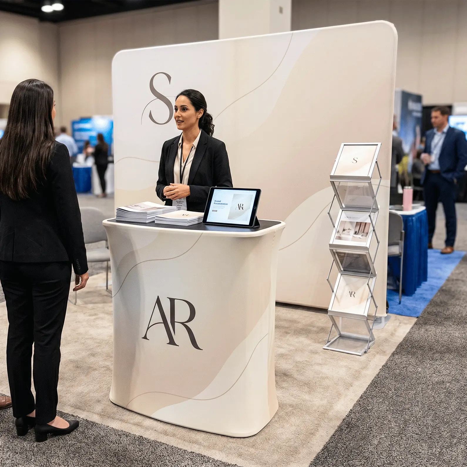 Square Pop-Up Counters