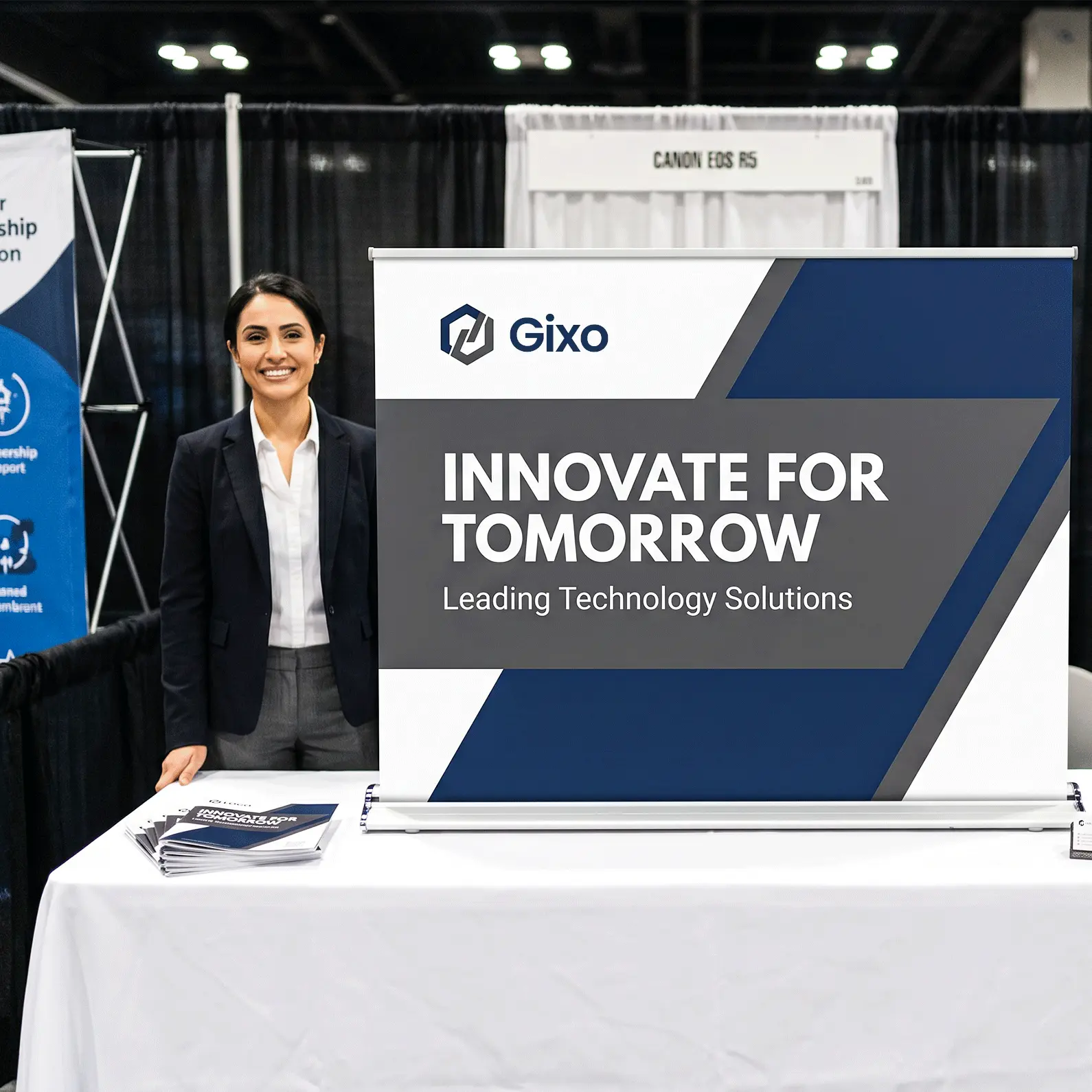 Tabletop Retractable Banners