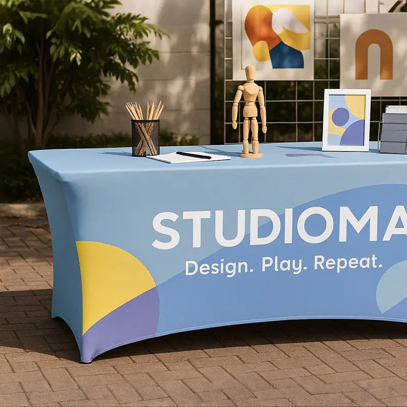 Custom Stretch Table Covers