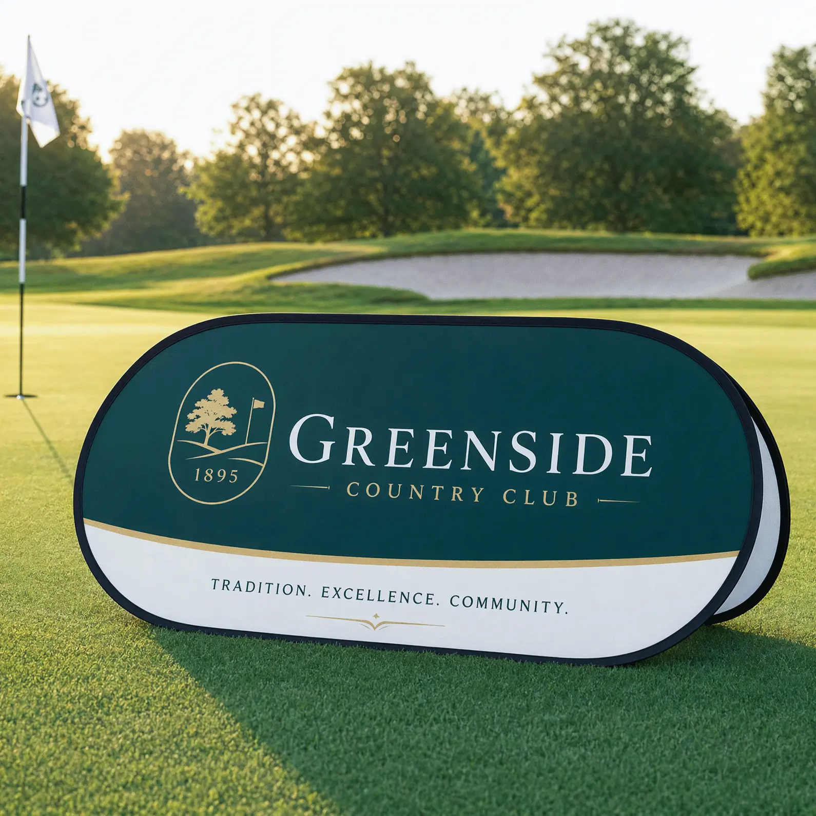 Horizontal Pop-Up Banners
