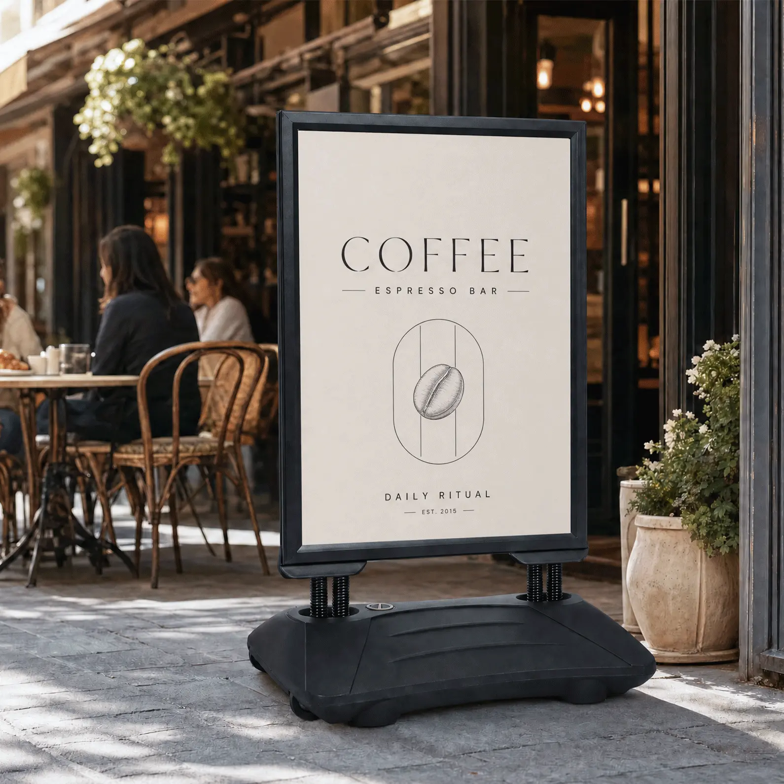 Water-Fill Base Sidewalk Signs