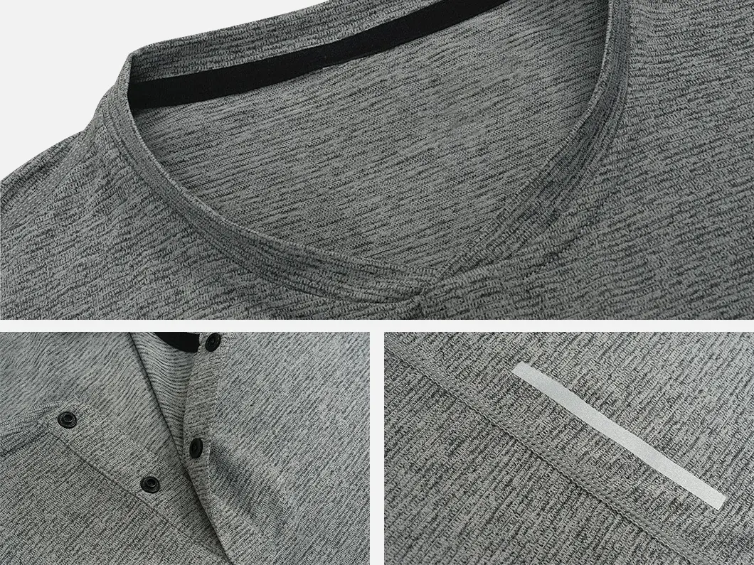 Active Henley T-Shirt - View 3