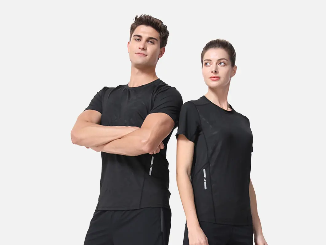 Embossed Active T-Shirt - View 4