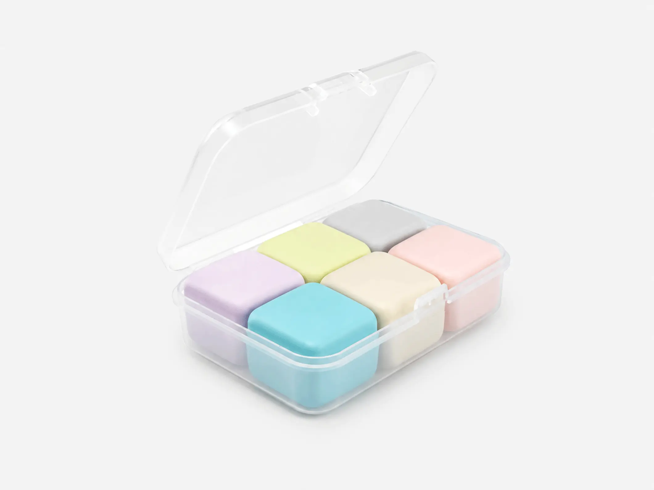 Cube Rubber Eraser Set - View 3