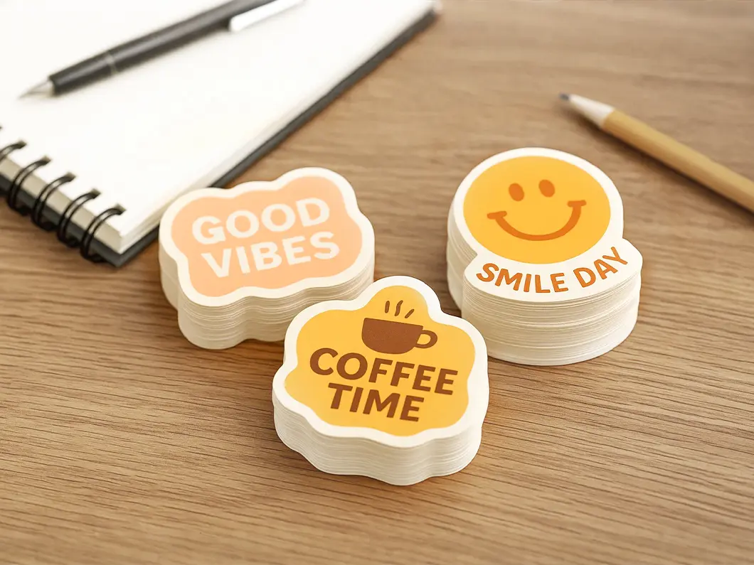 Custom Shape Sticker Singles - View 6