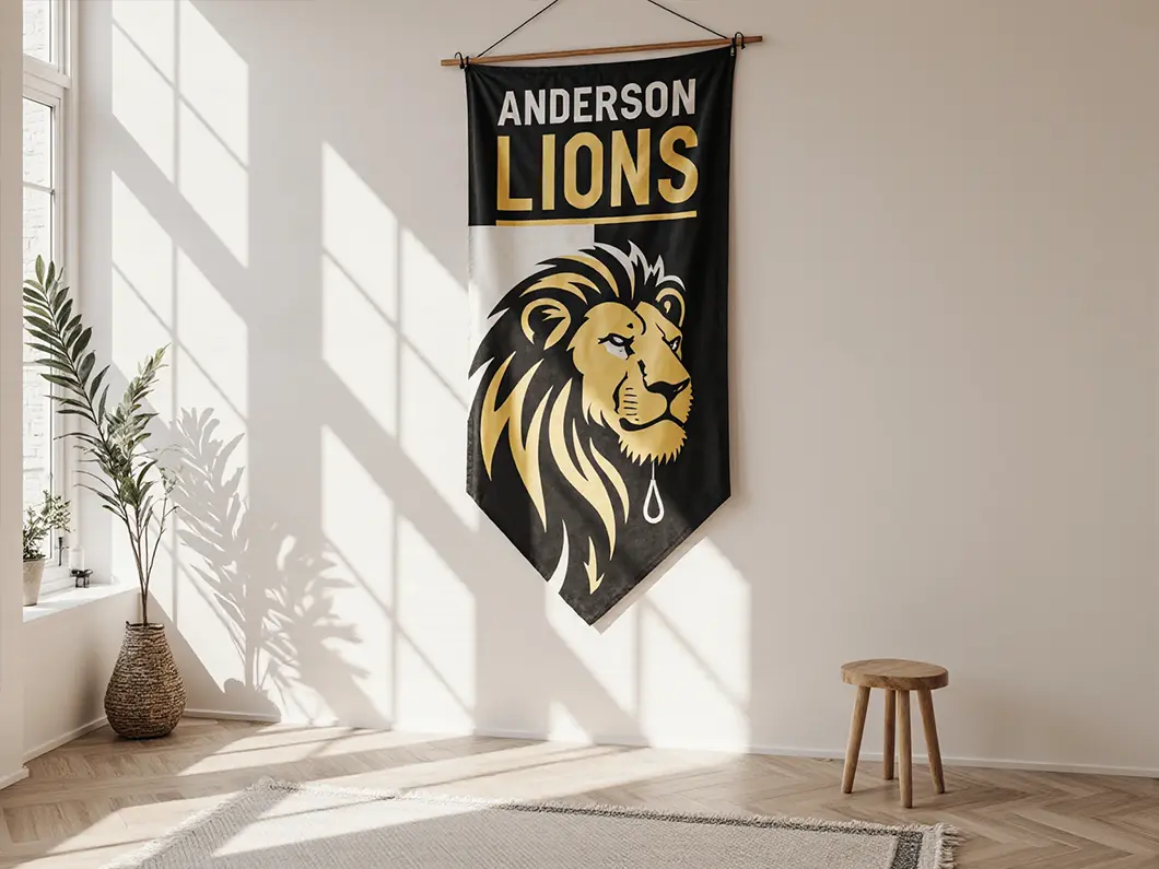 Custom Pennant Banners - View 2