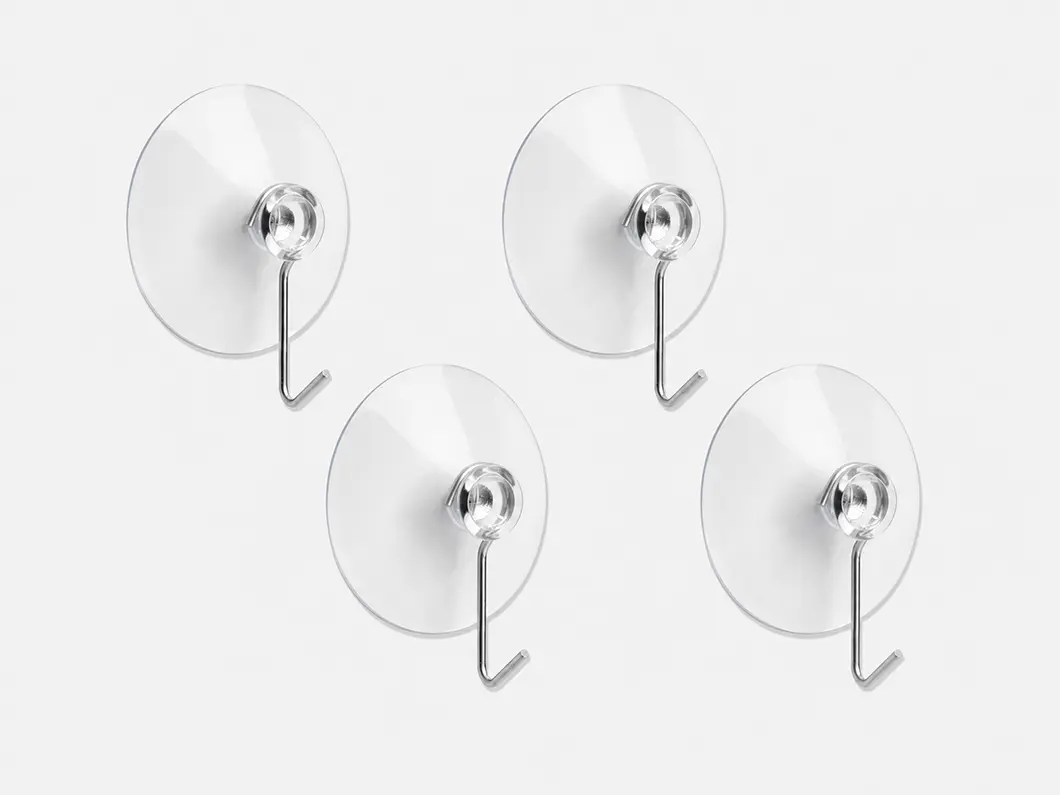 Suction Cup Hooks (Pack of 4) - View 1