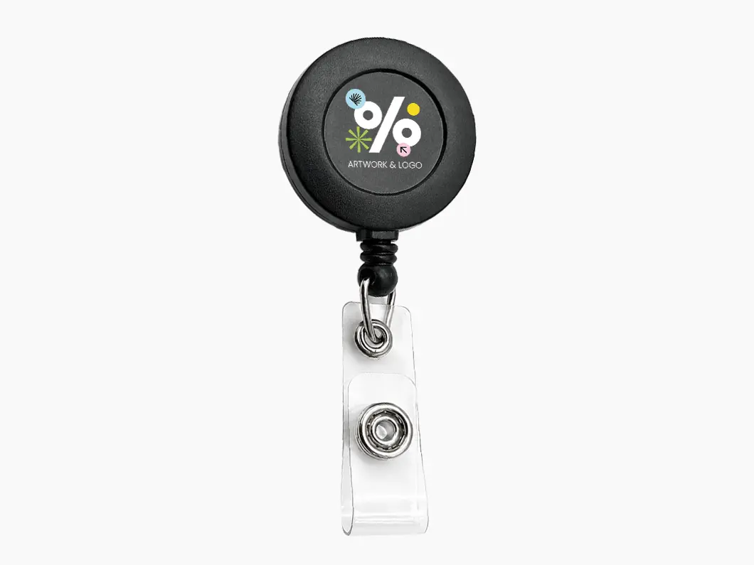 Retractable Badge Holder with Slide Clip - Overview