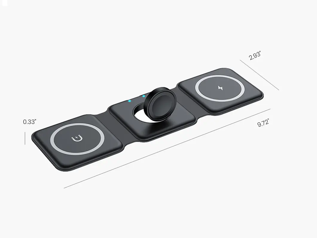 15W 3-in-1 Magnetic Wireless Charging Stand - View 5