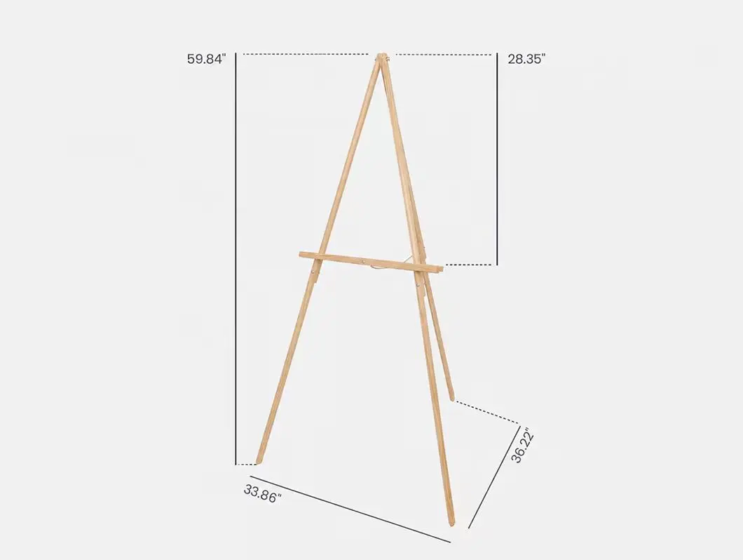 Wooden Easel (Wood) - View 2