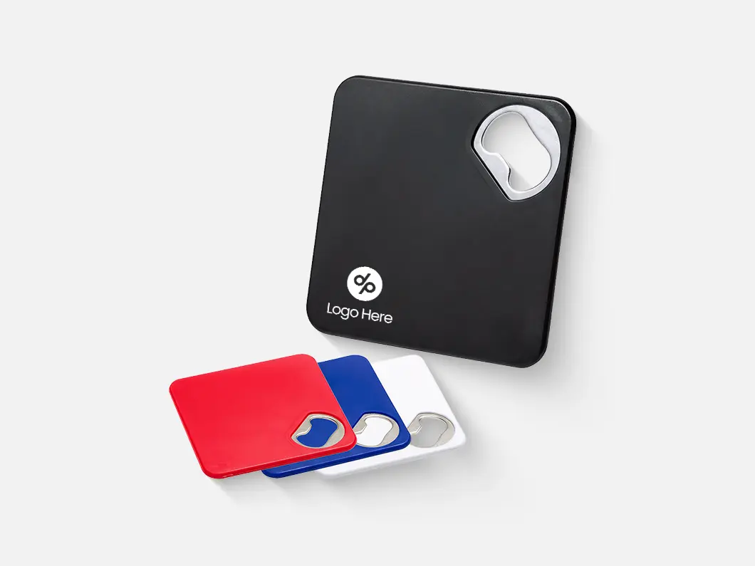 Coaster with Bottle Opener - View 2