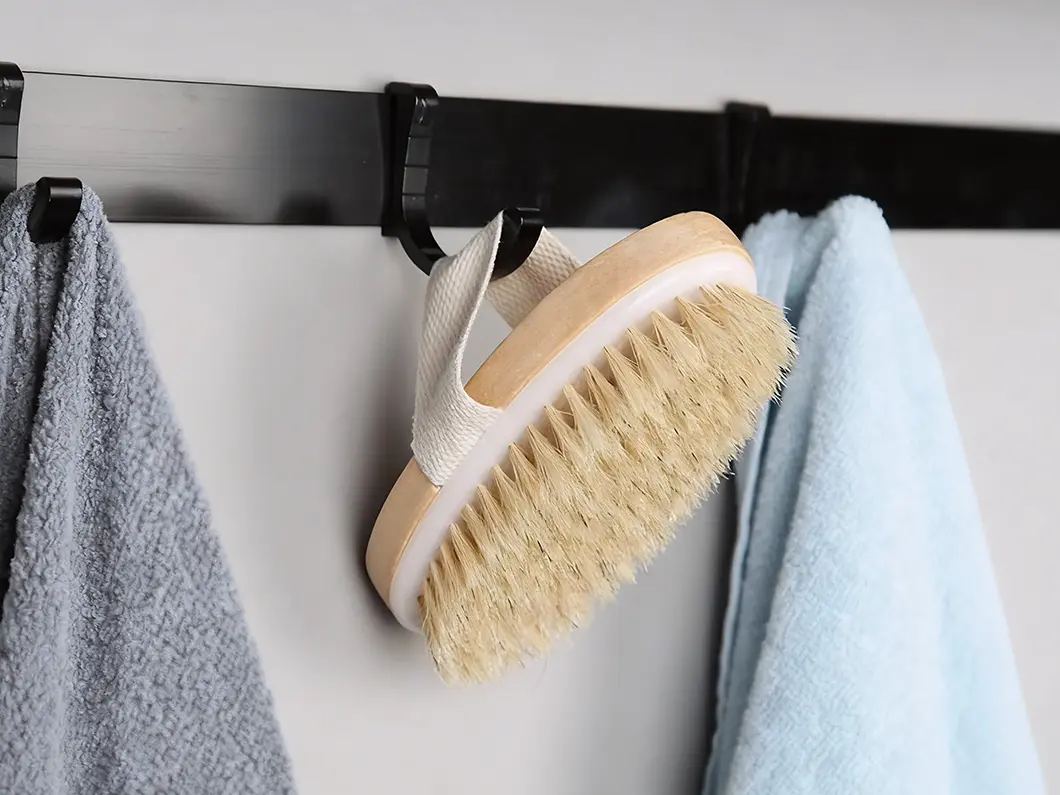 Natural Bristle Body Brush - View 1