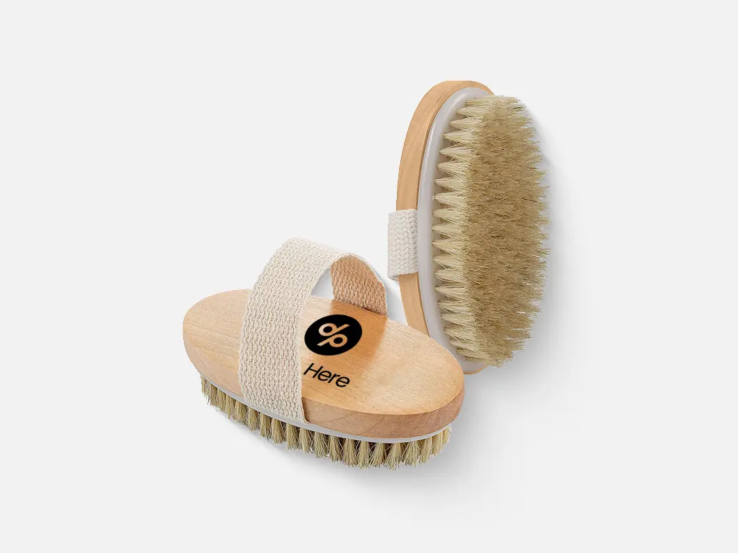 Natural Bristle Body Brush - View 2