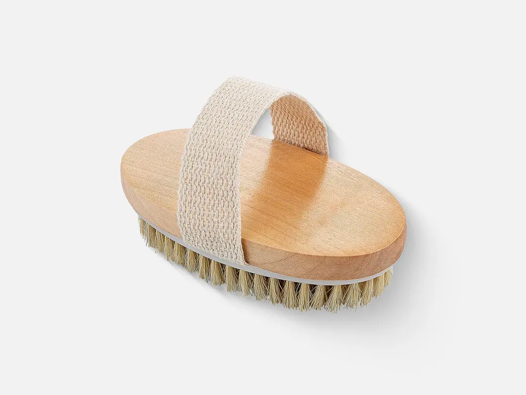 Natural Bristle Body Brush - View 4