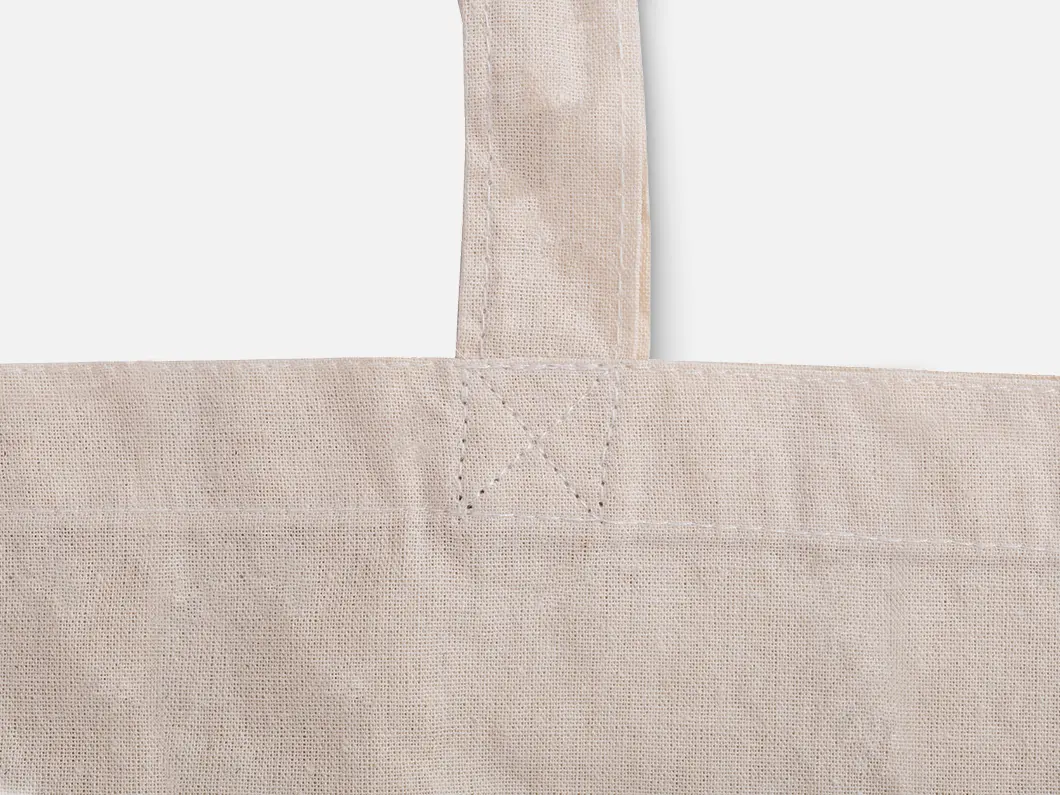4oz Natural Cotton Tote Bag - View 3