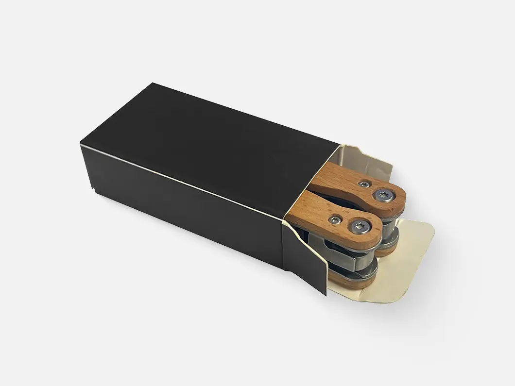 Beechwood Handle Multi-Function Folding Tool - View 5