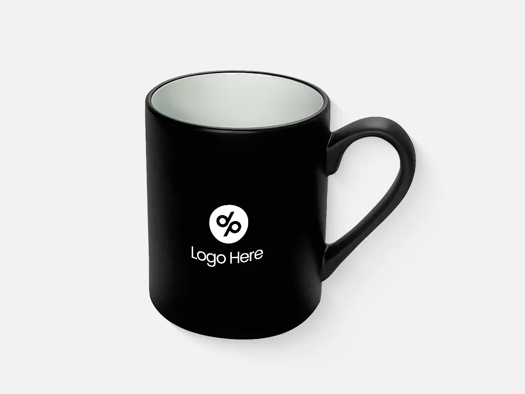 12oz Straight-Sided Ceramic Mug