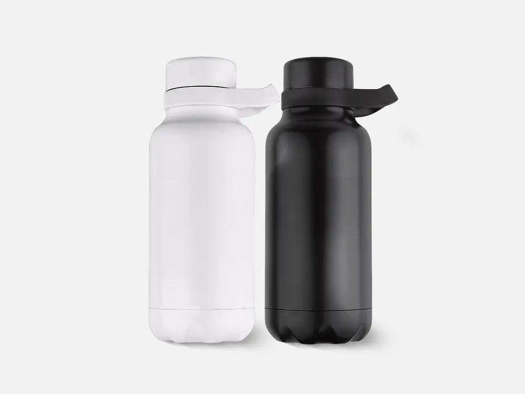 17oz Vacuum Insulated Stainless Steel Water Bottle with Carry Handle - View 1