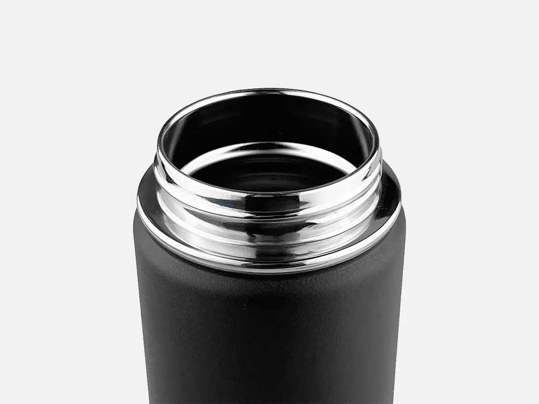 15oz Bamboo Lid Insulated Stainless Steel Water Bottle - View 5