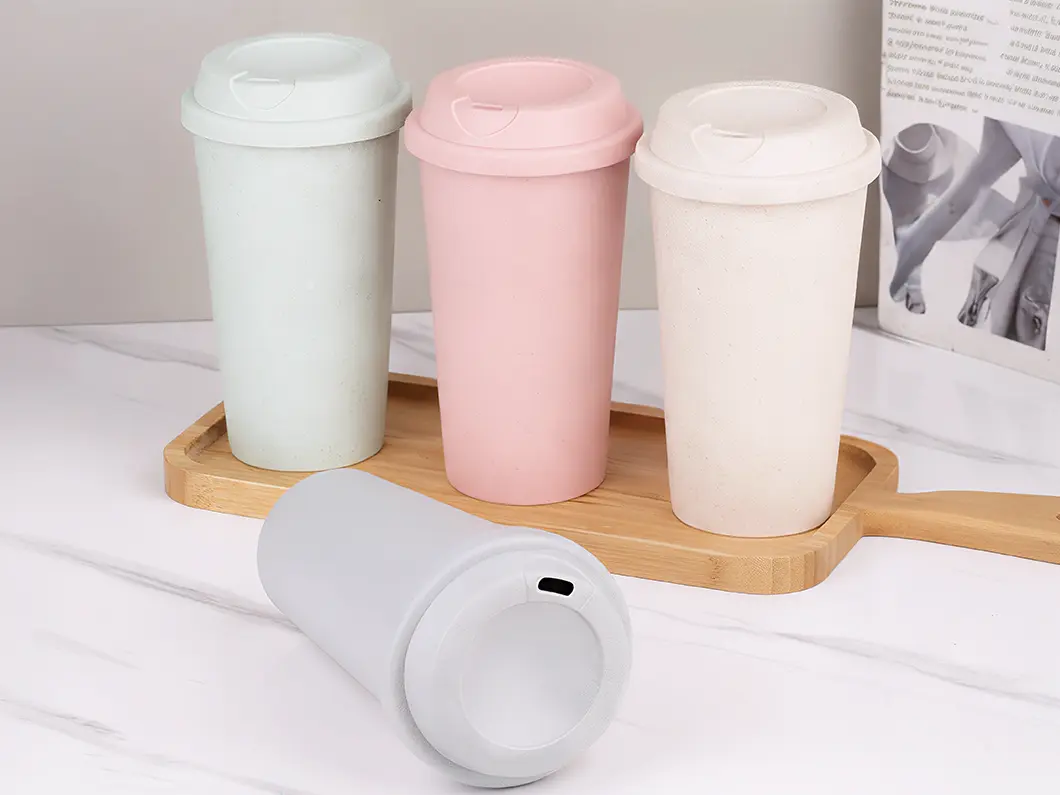 19oz Wheat Straw Fiber Cup - View 1