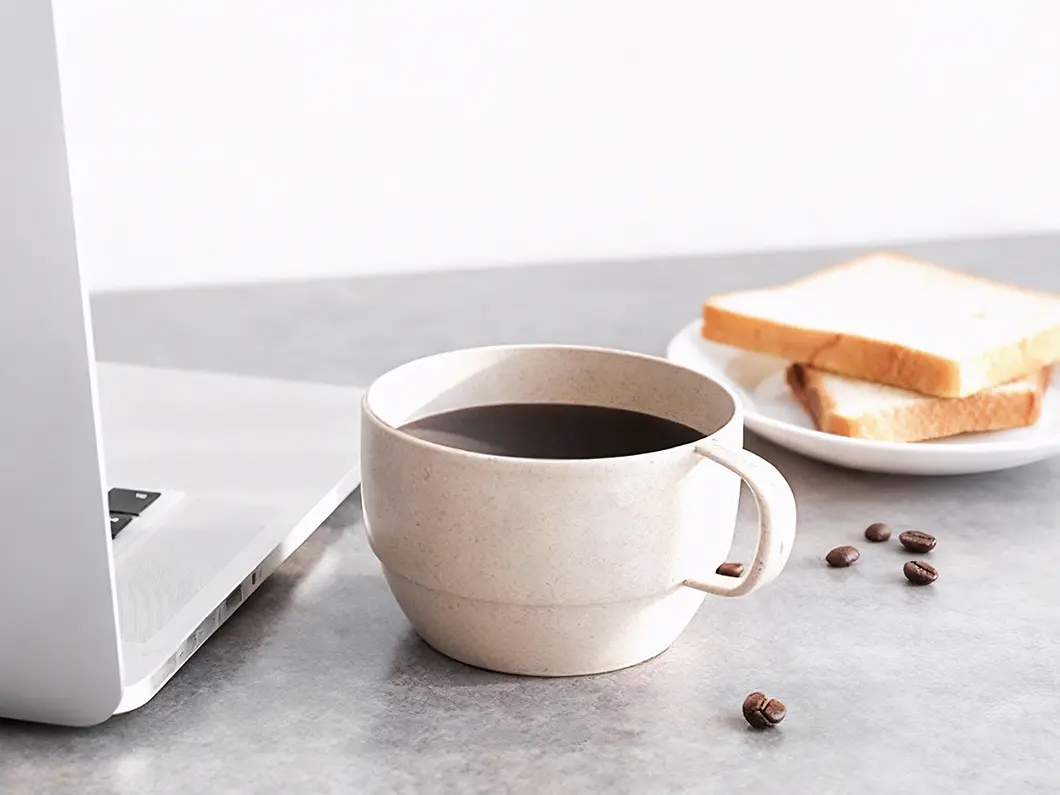 10oz Wheat Straw Coffee Mug - View 1