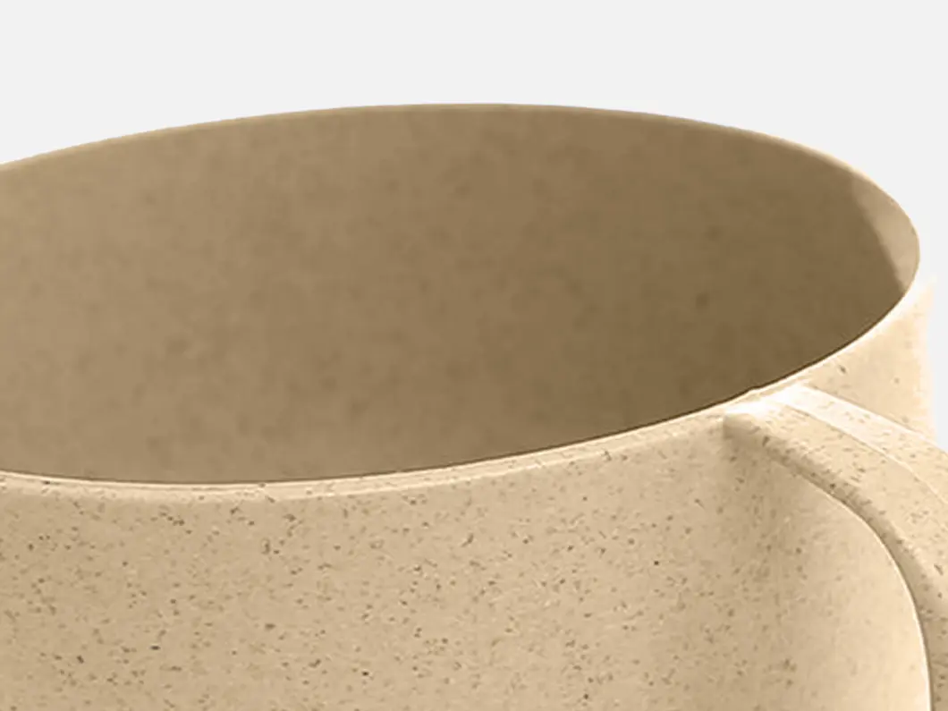 10oz Wheat Straw Coffee Mug - View 3