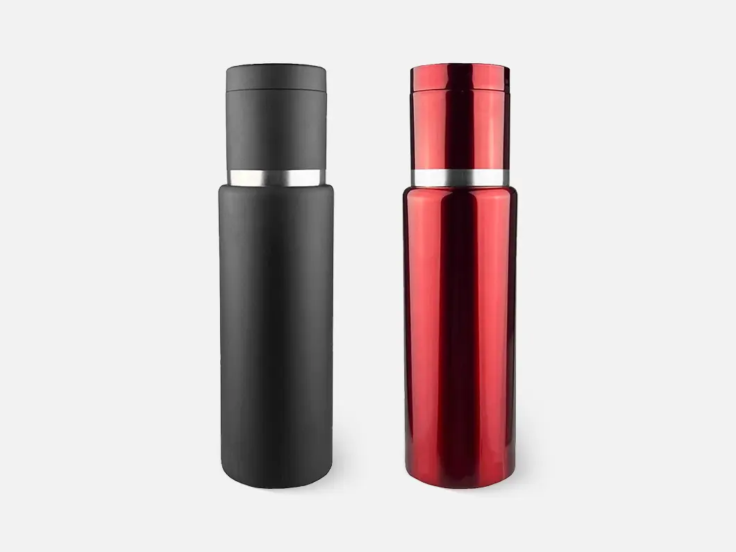25oz Stainless Steel Vacuum Insulated Bottle with Integrated Cup Lid - Overview