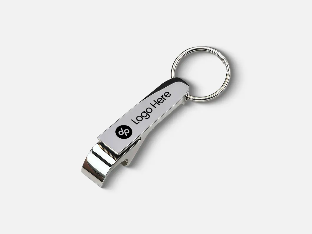 Zinc Alloy Bottle Opener Keychain - View 1