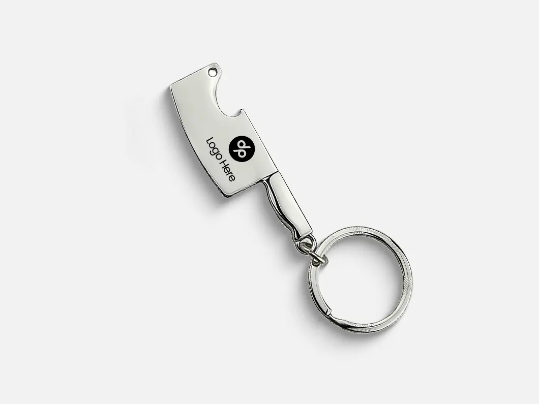 Knife-Shaped Bottle Opener Keyring - View 1