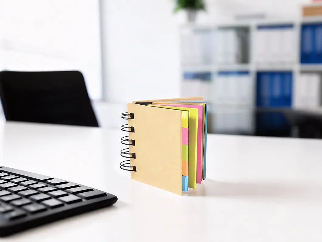 Note Pad Set with Sticky Flags - View 1