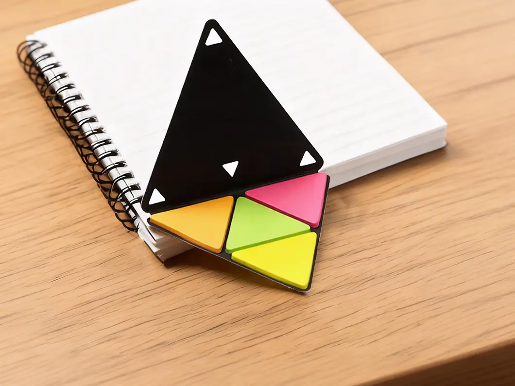 Triangle Sticky Notes Set - View 1