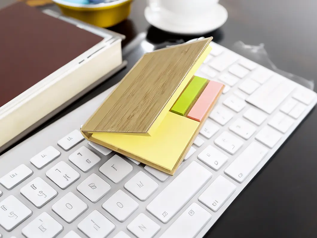 Bamboo Sticky Note - View 1