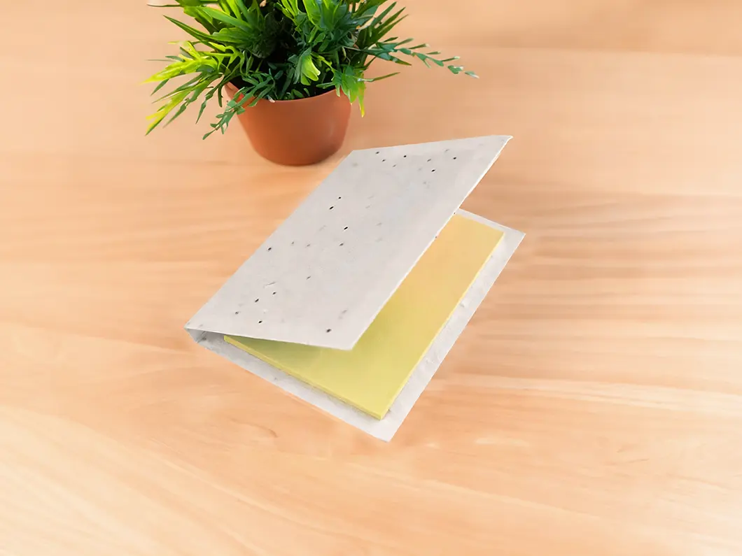Seed Paper Sticky Notes Book - View 3