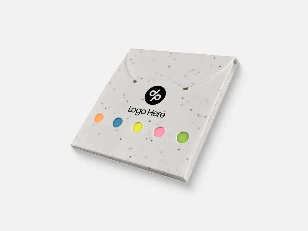 Plantable Seed Paper Sticky Note Pad - View 4