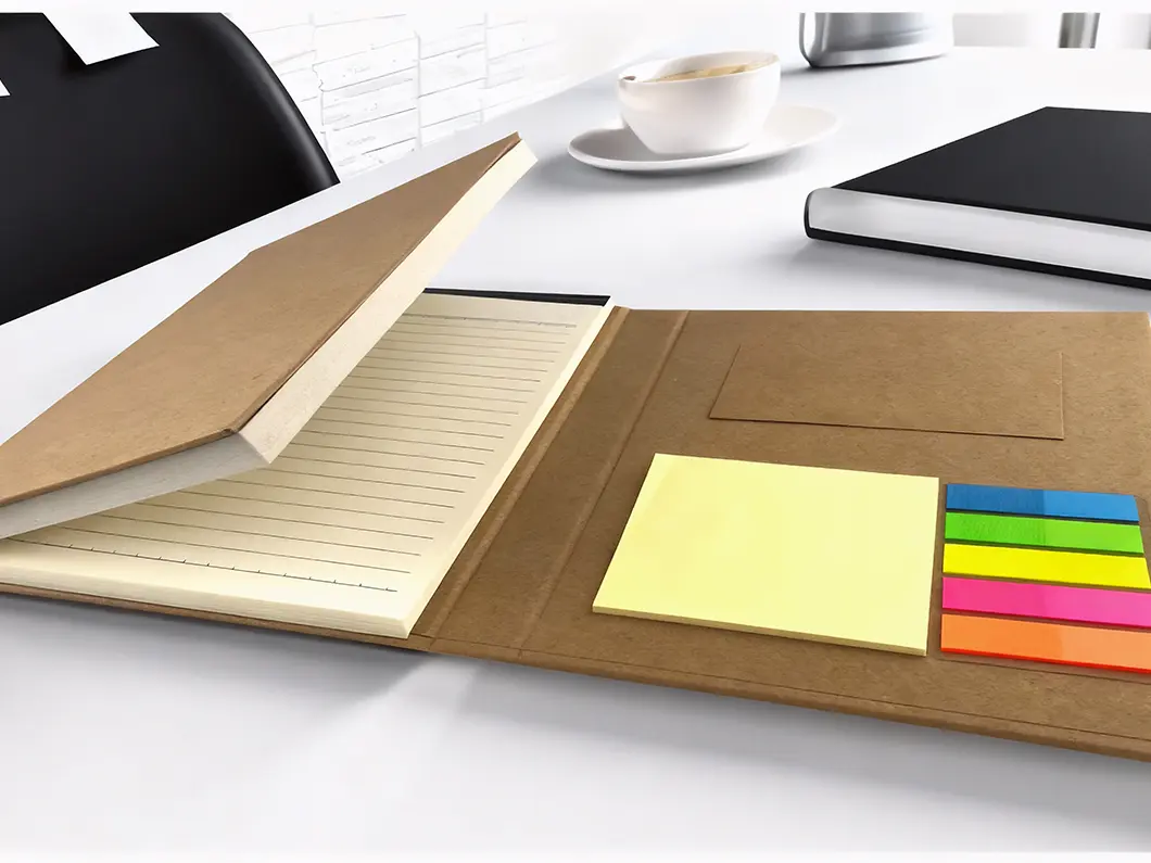 Kraft Notebook Organizer Set - View 3