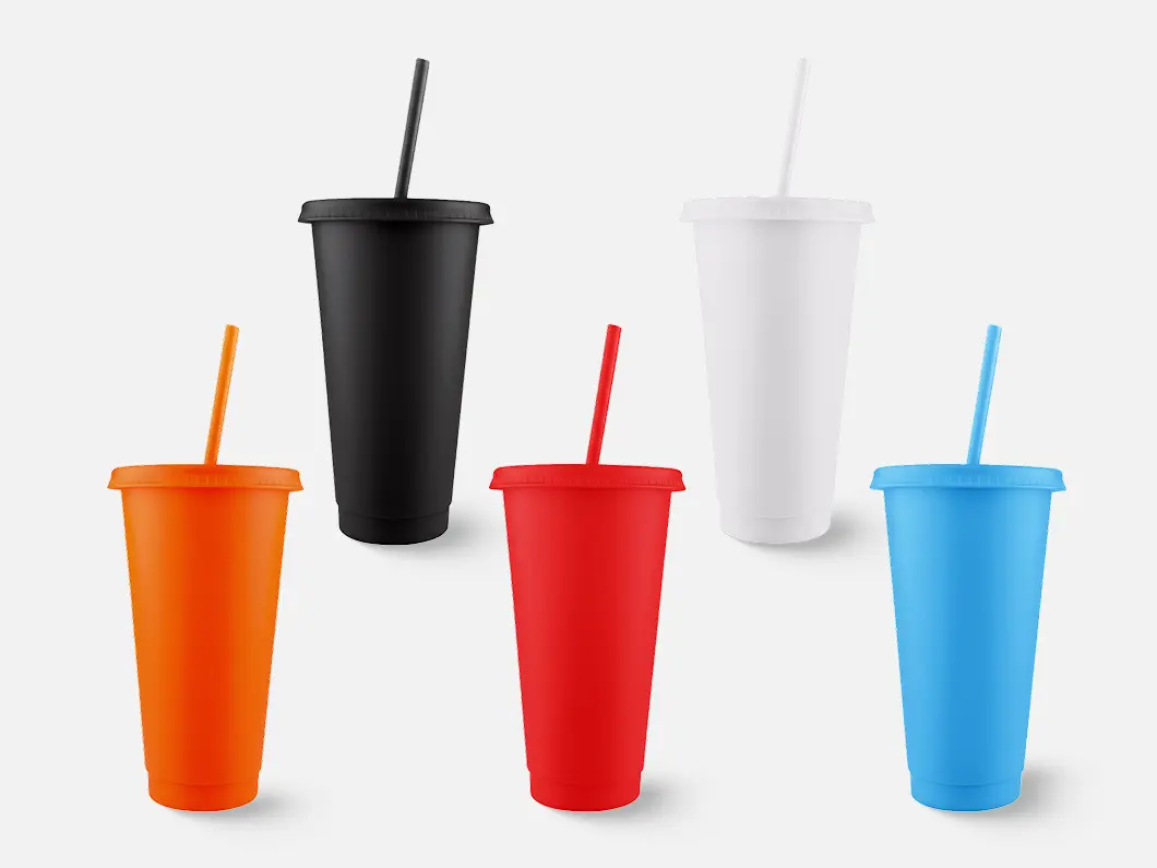 23oz PP Reusable Straw Cup - Overview