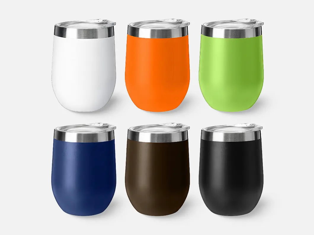 Egg-Shaped 12oz Insulated Mug - Overview