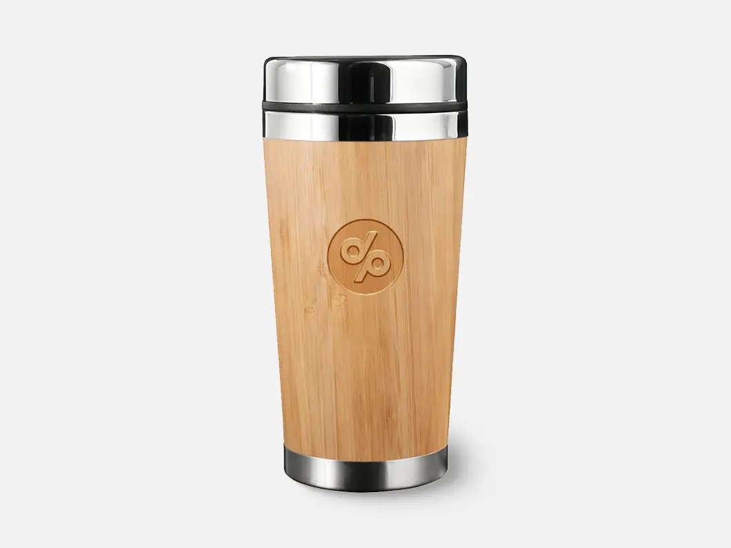 Bamboo 12oz Stainless Tumbler