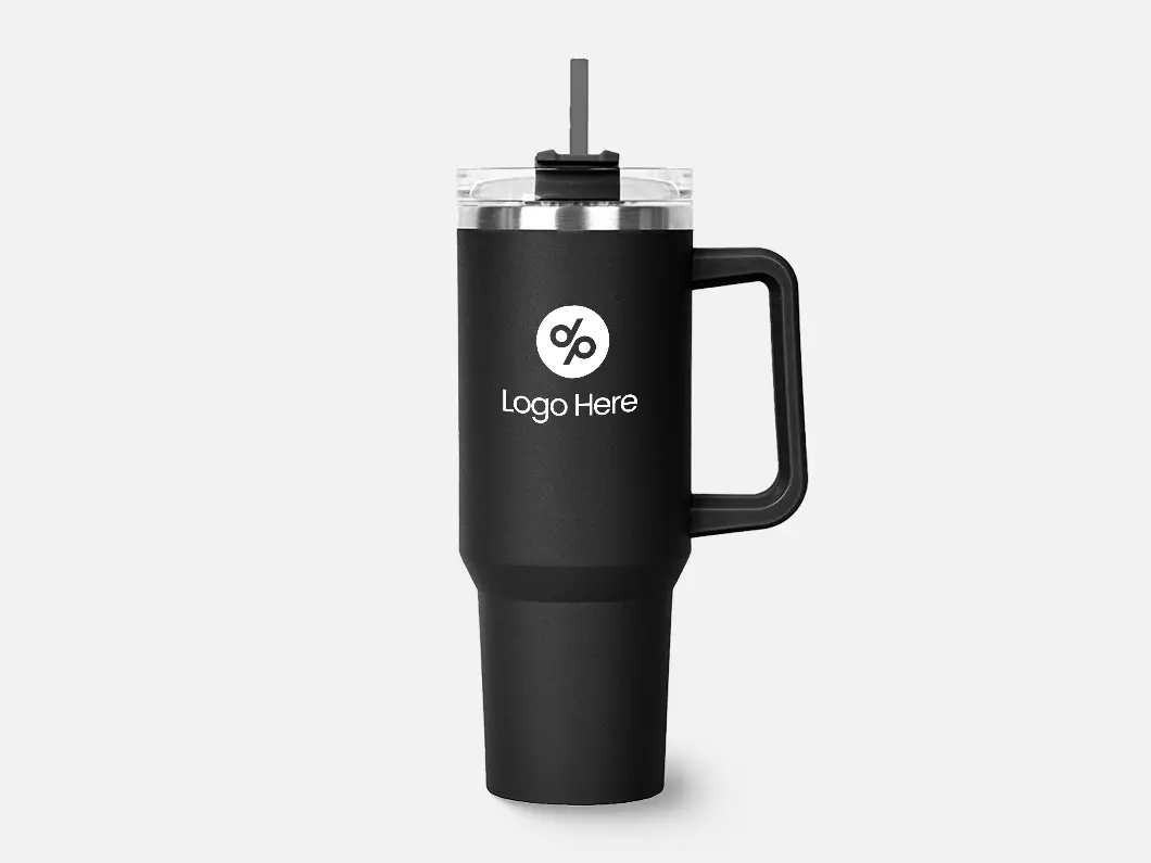30oz Stainless Handle Vacuum Tumbler